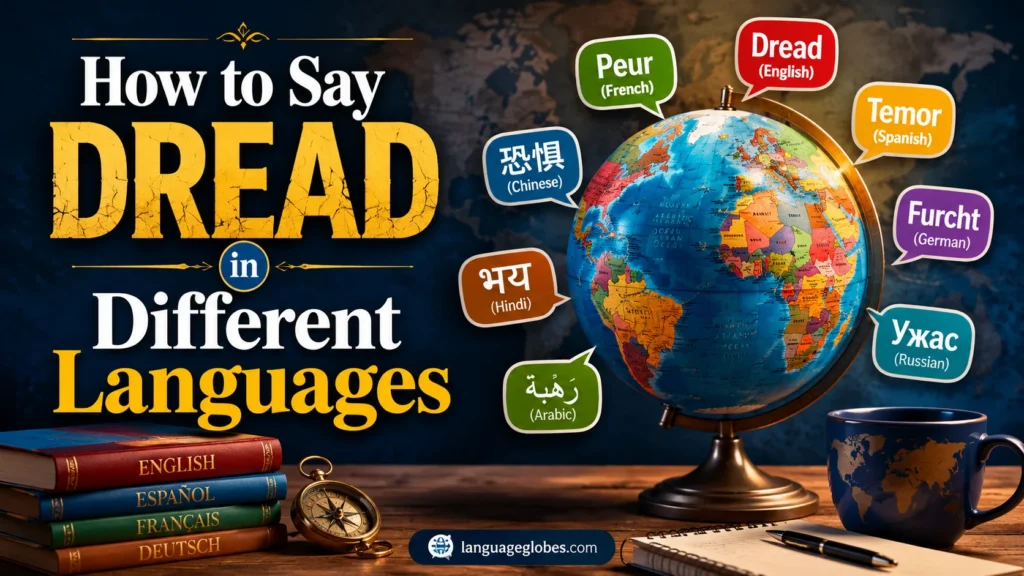 How to Say Dread in Different Languages