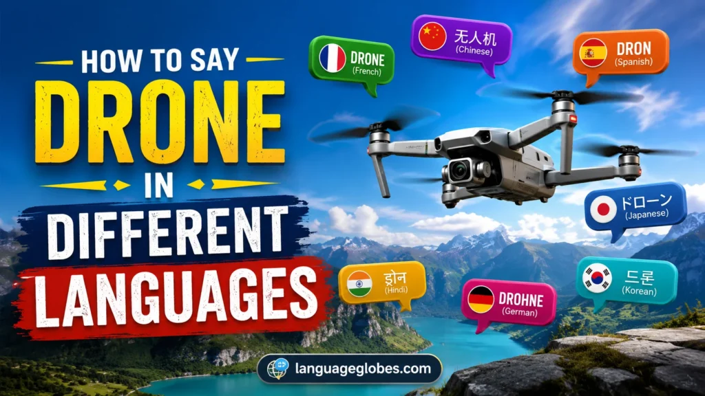How to Say Drone in Different Languages