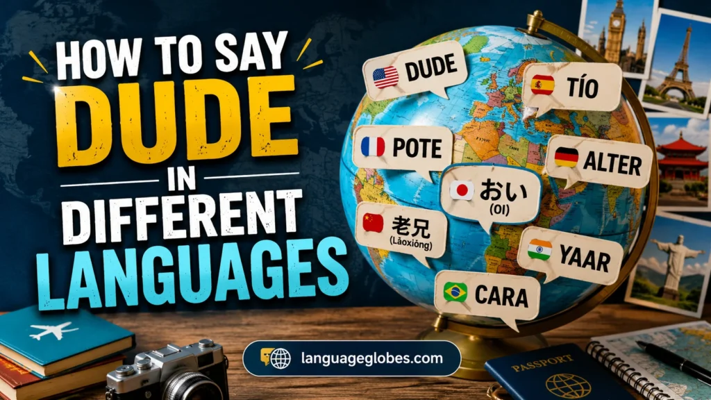 How to Say Dude in Different Languages