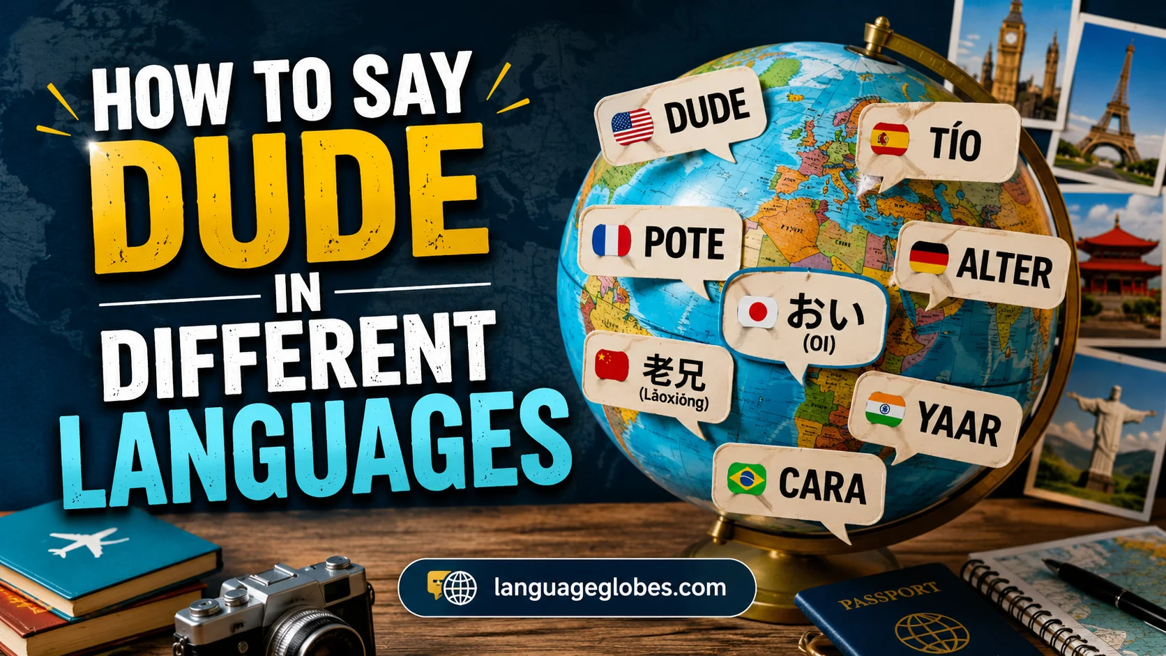 How to Say Dude in Different Languages