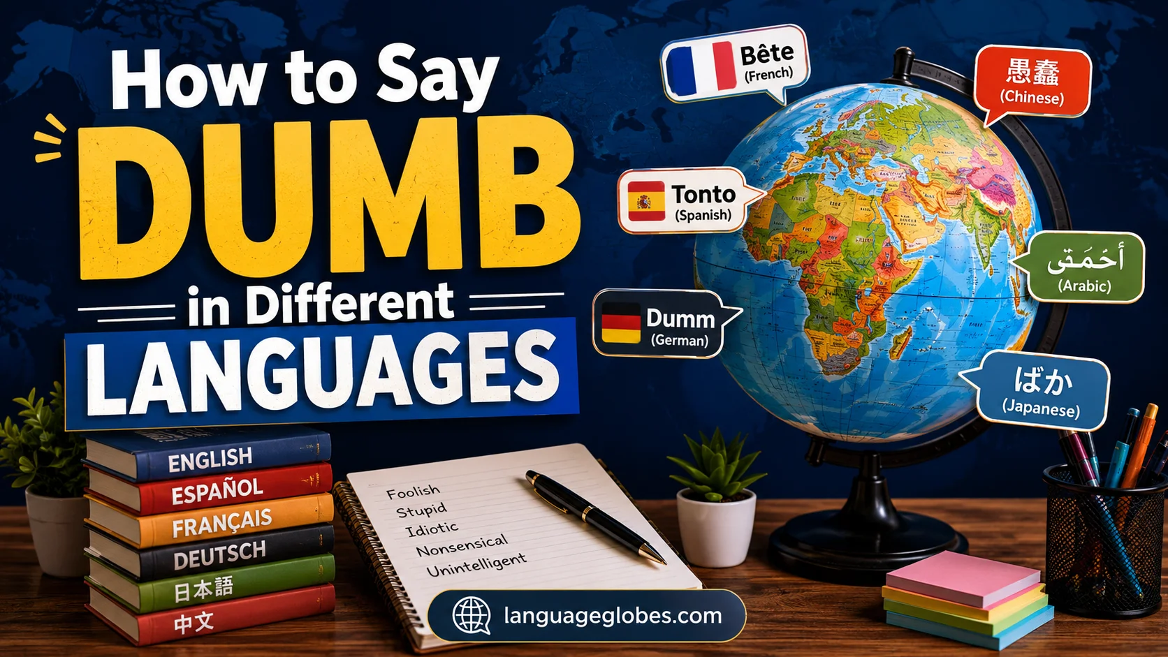 How to Say Dumb in Different Languages