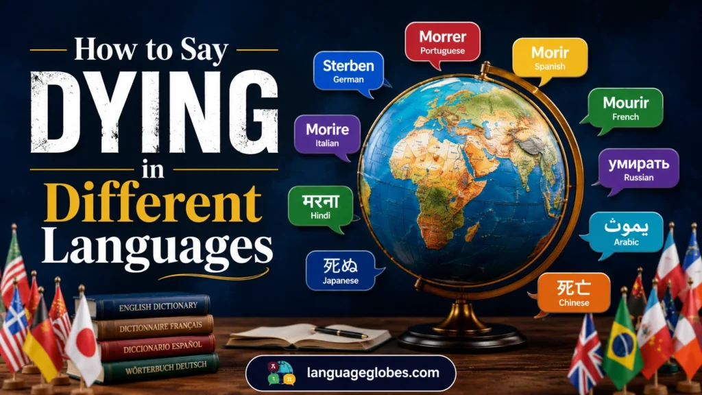 How to Say Dying in Different Languages