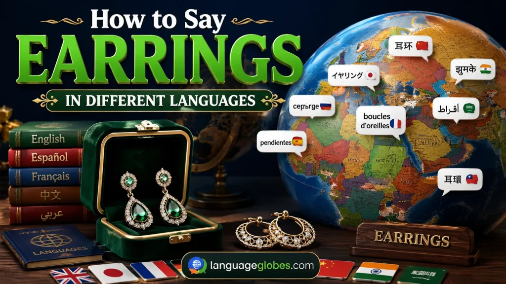 How to Say Earrings in Different Languages