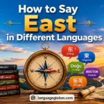 How to Say East in Different Languages