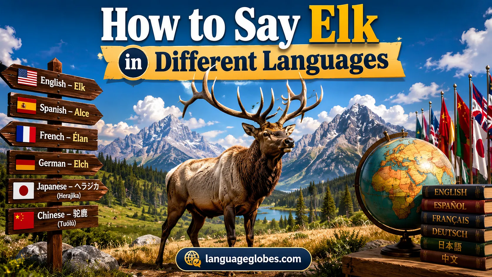 How to Say Elk in Different Languages