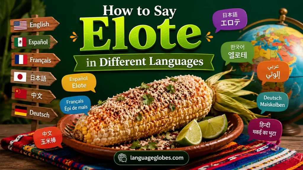 How to Say Elote in Different Languages