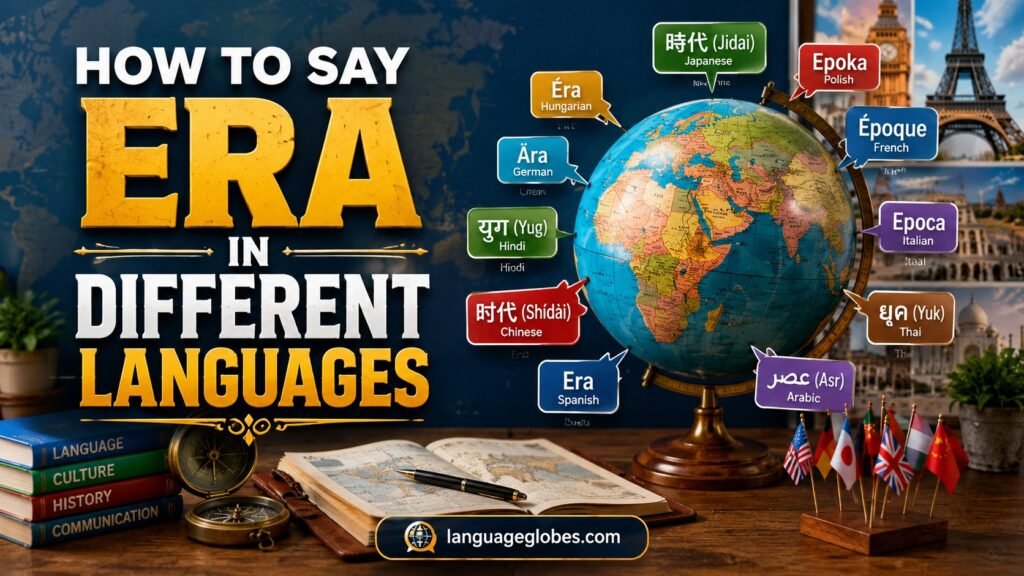How to Say Era in Different Languages