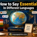 How to Say Essential in Different Languages