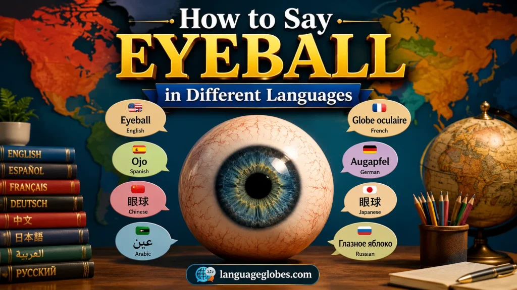 How to Say Eyeball in Different Languages