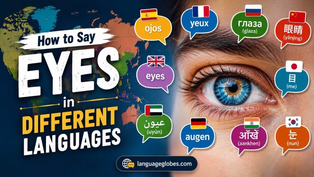 How to Say Eyes in Different Languages
